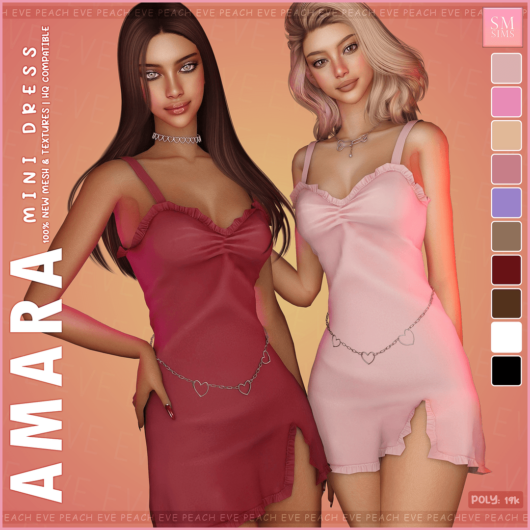Скриншот мода Платье Amara Minidress